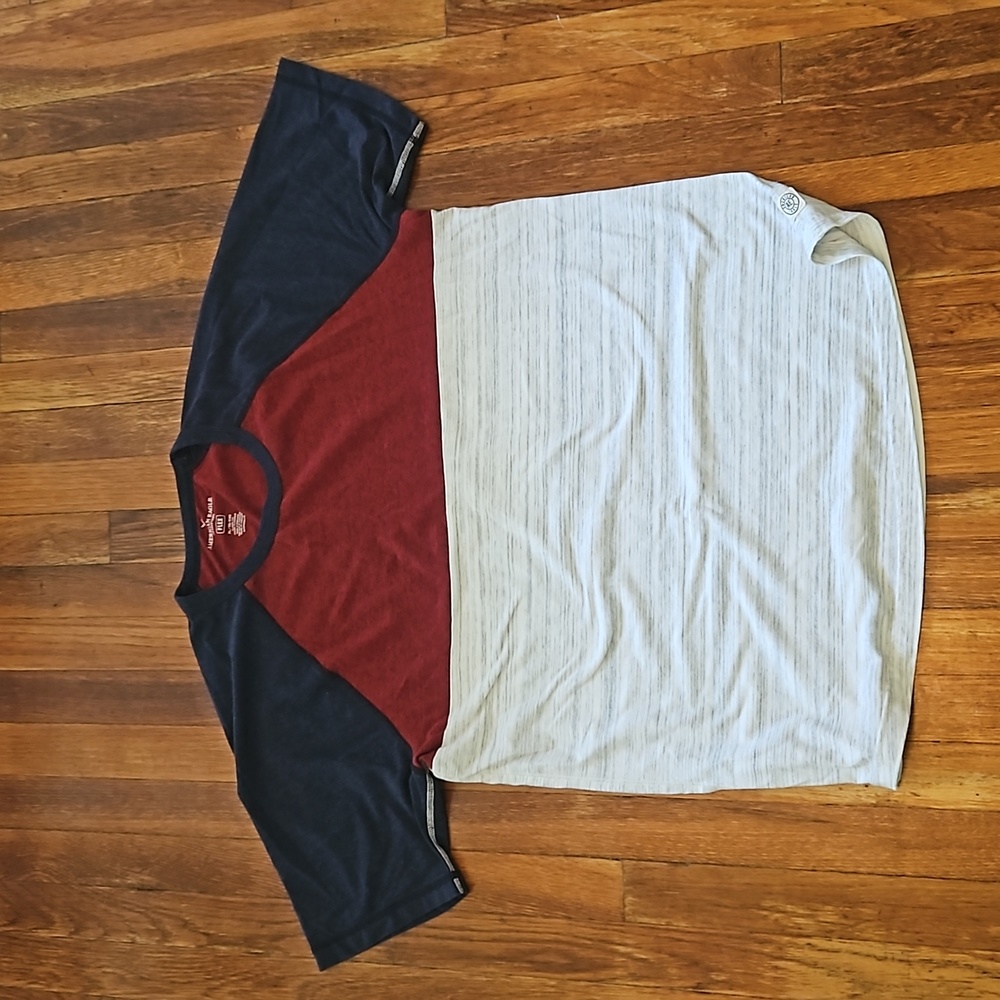 American Eagle Colorblock Flex Tee
